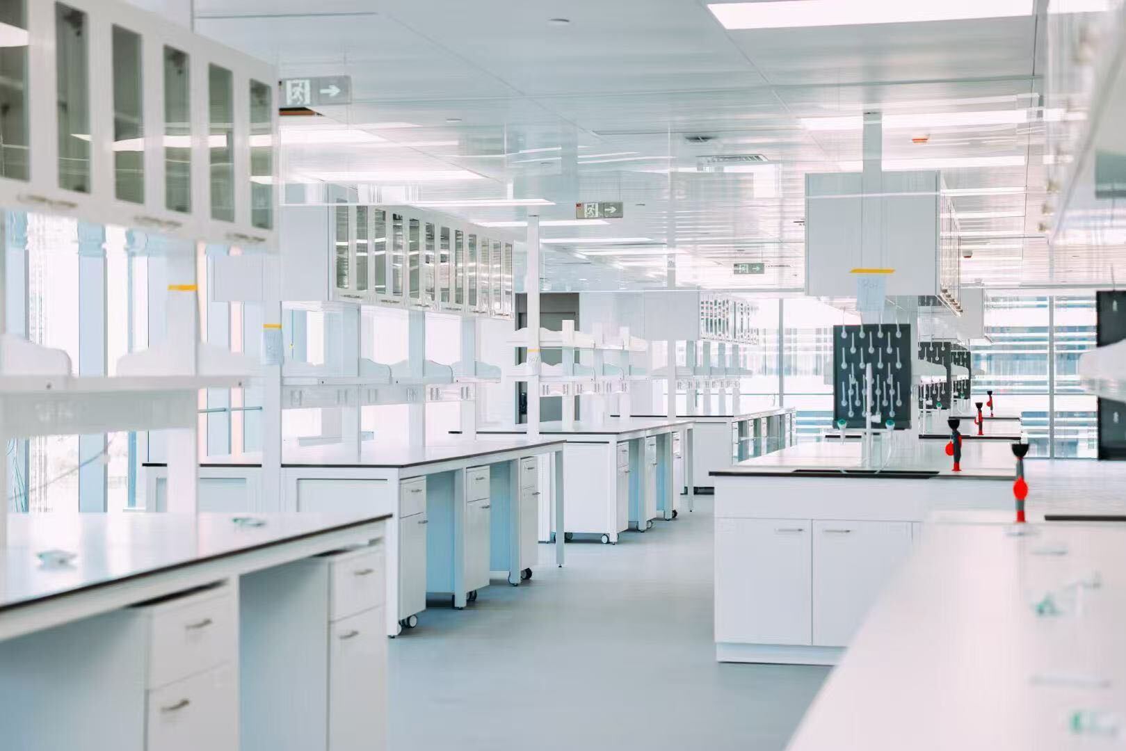 Laboratory interior